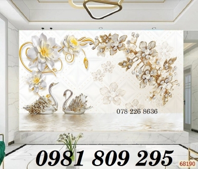 Gạch tranh , tranh gạch men phòng khách