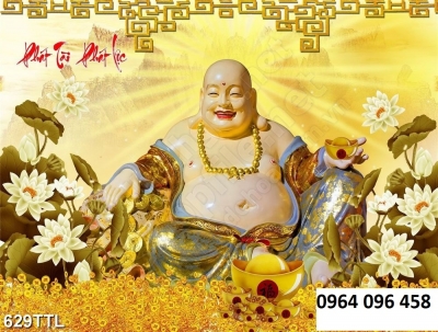 Tranh gạch ốp tường thần tài - 6999CV