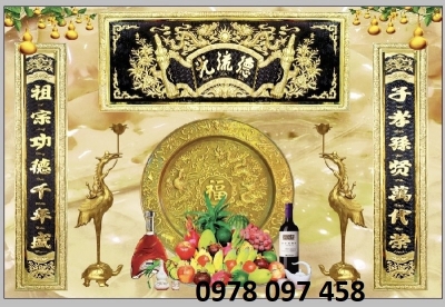Tân trang phòng thơ - gạch tranh dán tường