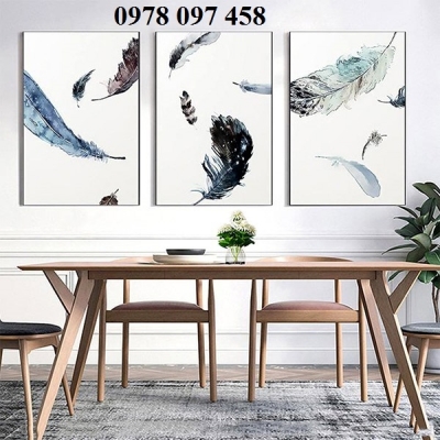 Gạch ốp tường phòng ăn - gạch tranh 3D