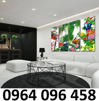 Tranh gạch 3d tứ quý - 632XC