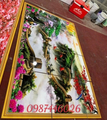 Tranh gạch men vạn lý trường thành H2733