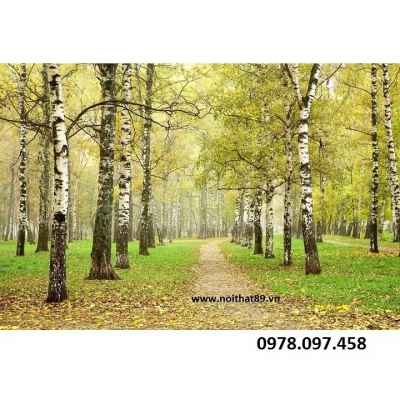 Tranh phong cảnh thiên nhiên giao hòa - tranh gạch men