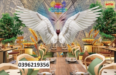 Tranh cánh thiên thần treo tường