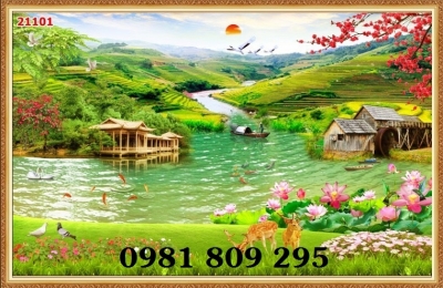 Tranh 3d - gạch tranh - tranh gạch men