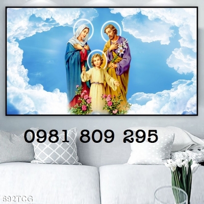 Gạch men 3d công giáo - tranh chúa ốp tường