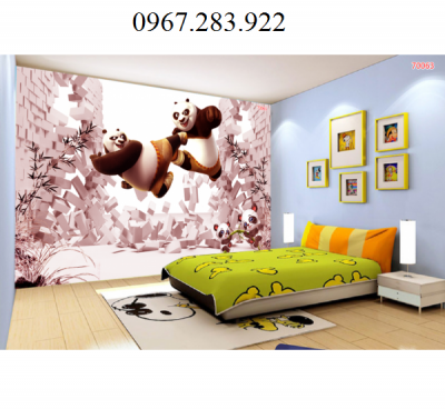 Gạch trang trí hoạt hình