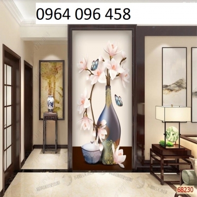 tranh gạch 3d - tranh trang trí phòng khách - DVV87
