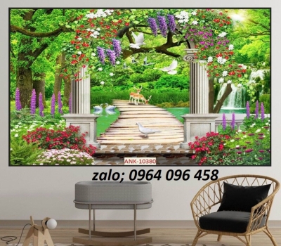 Tranh gạch 3d cảnh đồng quê - CVCZ32