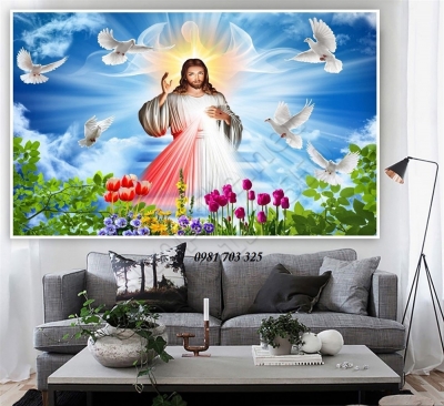 Tranh công giáo- gạch tranh trang trí