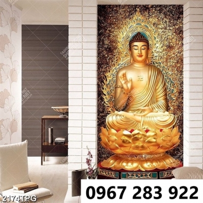 Tranh gạch Phật thích ca