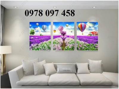 Gạch tranh vườn hoa