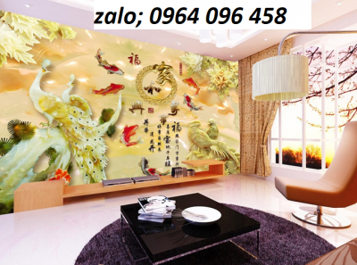 Gạch tranh trang trí phòng khách 3d - 632SV
