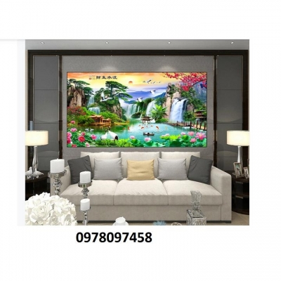 Tranh gạch 3D- tranh phong cảnh