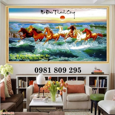 Tranh 3d ngựa , gạch tranh , tranh gạch