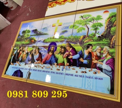 Tranh gạch công giáo 3d 12 tông đồ