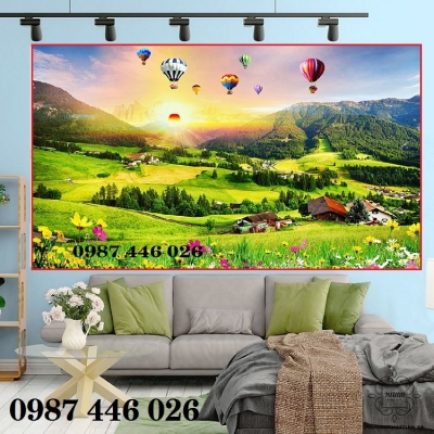Tranh gạch phong cảnh thiên nhiên HP2934
