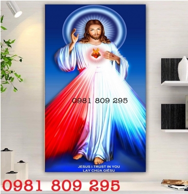 Tranh gạch , gạch công giáo 3d