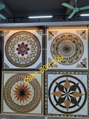 Gạch thảm 80x80 cầu thang DR322