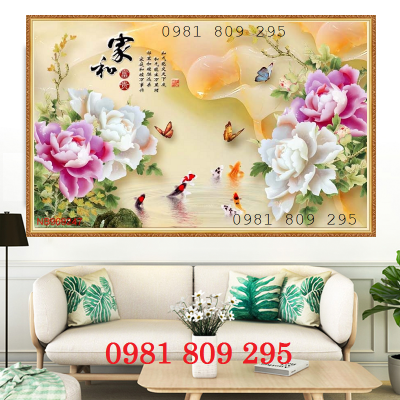 Gạch 3d mẫu đơn sứ ngọc