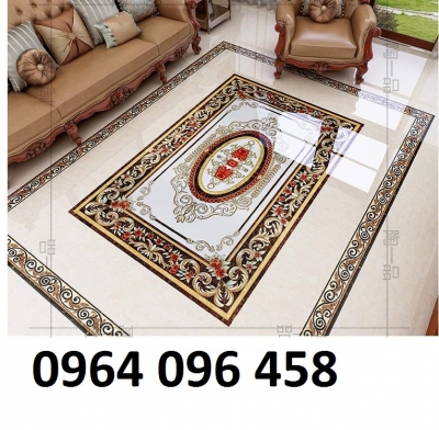 Mẫu gạch thảm phòng khách đẹp - 098CP
