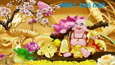Gạch tranh thần tài HP9823