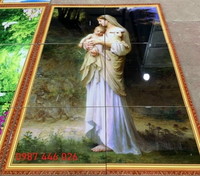 Tranh gạch men công giáo HP235