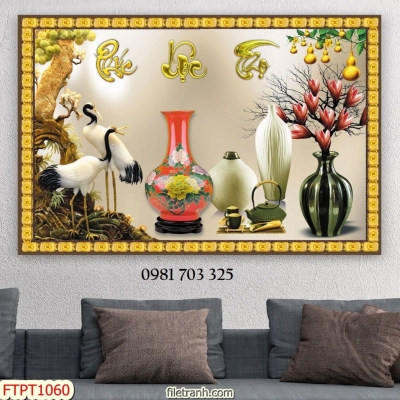 Tranh gạch men 3D, tranh thờ