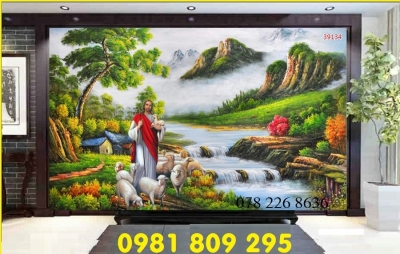 Tranh công giáo 3d - gạch tranh thiên chúa