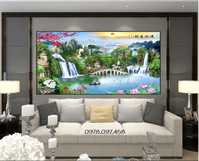 Tranh treo tường phòng 3d