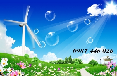 Tranh gạch men thảo nguyên HP874