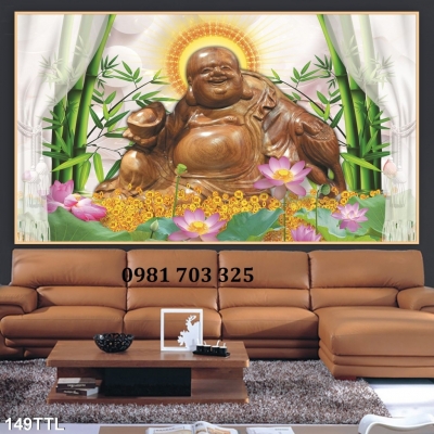 Tranh gạch tài lộc trang trí