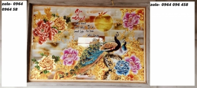 Tranh gạch 3d trang trí phòng khách - MNN09