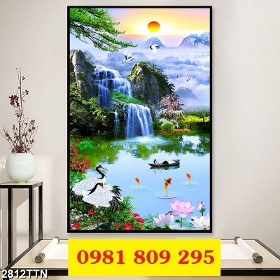 Mẫu gạch 3d thiên nhiên cao cấp