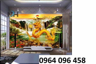 Tranh gạch 3d ốp tường phòng thờ - 322XCCC