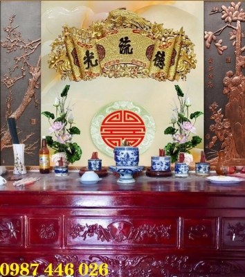 Tranh gạch men phòng thờ HP9232