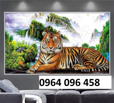 Tranh gạch 3d con hổ - 7999CV