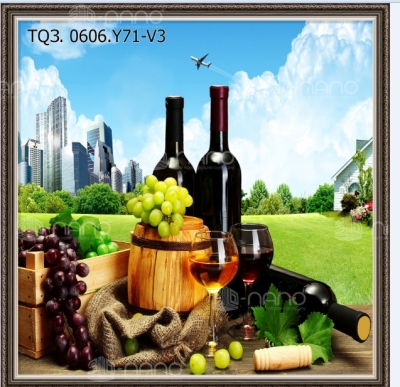 Tranh gạch 3d trang trí phòng bếp - SCM06