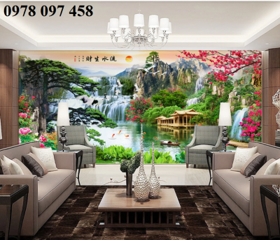 Tranh phong cảnh phòng khách