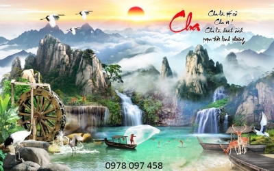 Tranh 3D - phong cảnh