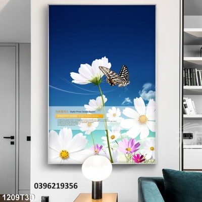 Gạch tranh đẹp 3D trang trí