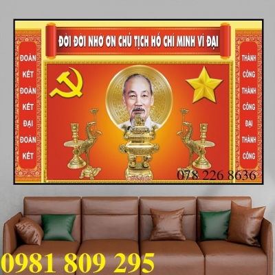 Gạch tranh 3d - tranh phòng thờ câu đối