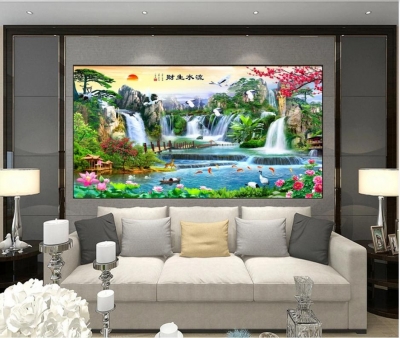 Tranh gạch phong cảnh 3D
