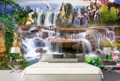 Tranh gạch 3d phong cảnh đồng quê - MXBV85