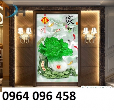 Tranh phong thủy - tranh gạch 3d phong thủy - KDSS1