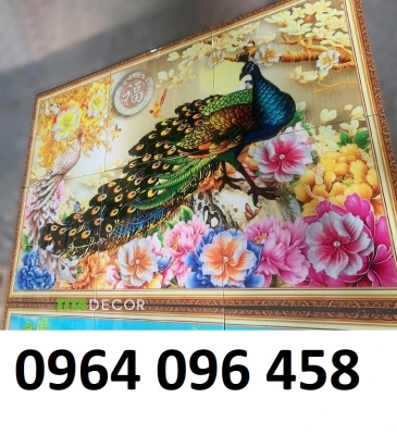 Tranh phong thủy 3d - tranh gạch 3d phong thủy - DXCC43