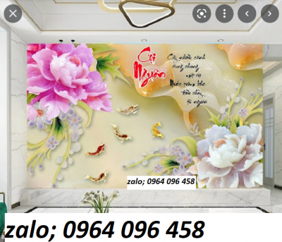 Tranh gạch 3d hoa sứ ngọc - 8444XV