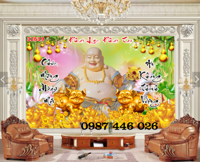 Gạch tranh thần tài HP9823