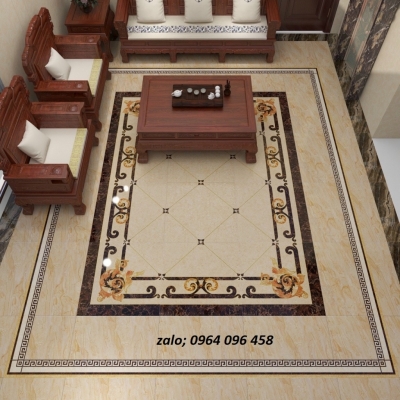 Gạch thảm trang trí phòng khách - 4333X