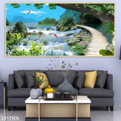 Tranh dán phòng khách